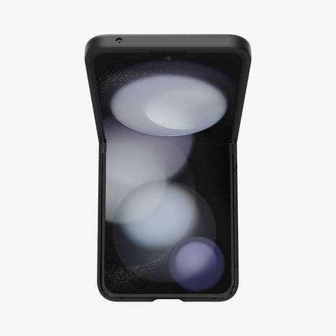 ACS06229 - Galaxy Z Flip 5 Case AirSkin in black showing the back